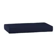ALMOFADA DE ASSENTO PARA ESTRUTURA DE SOFÁ 2 LUGARES LEME - AZUL ESCURO - Foto 1