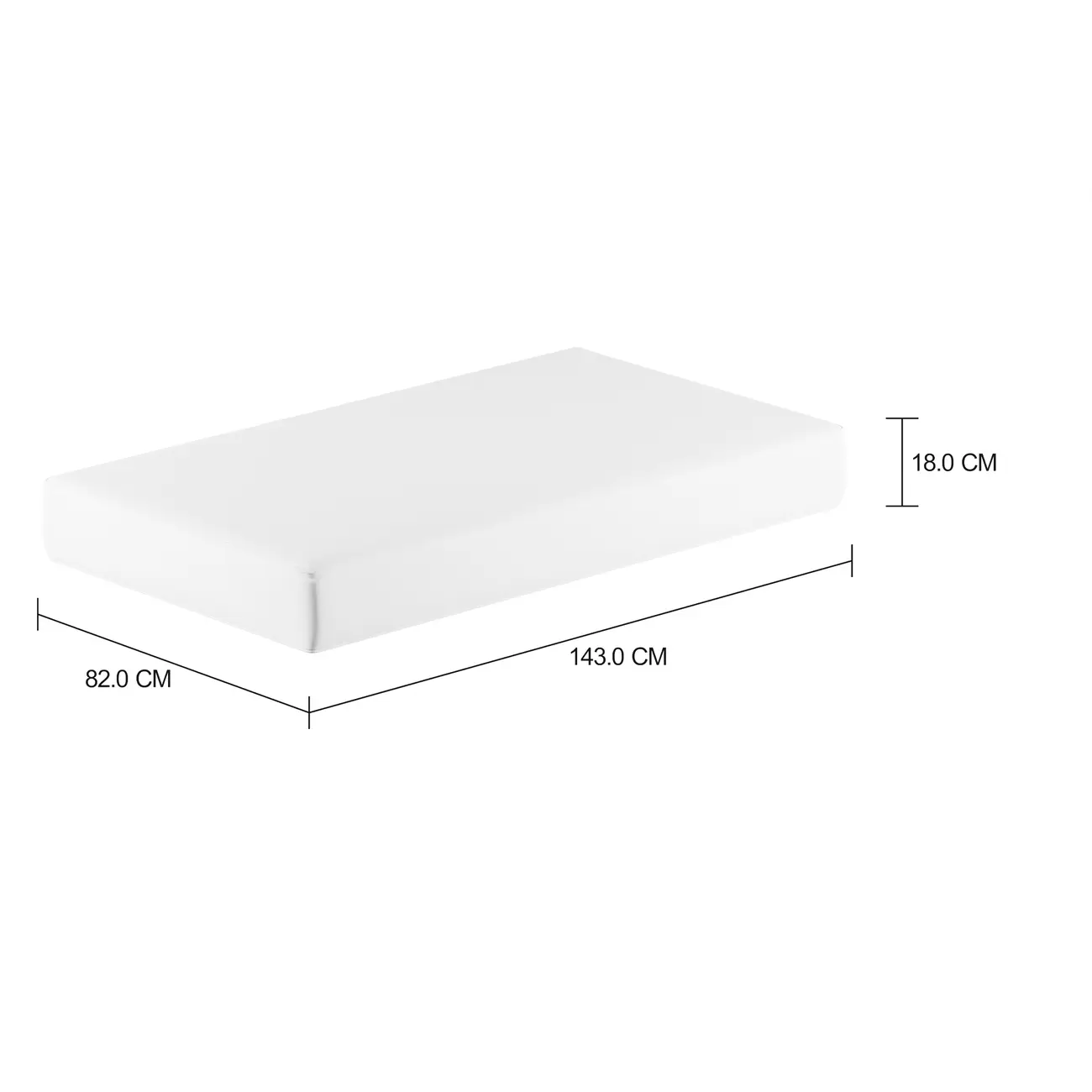 ALMOFADA DE ASSENTO PARA ESTRUTURA DE SOFÁ 2 LUGARES LEME - BRANCO - Foto 2