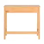 MESA 1 GAVETA 90 CM X 40 CM HALQ - AMÊNDOA - Foto 4