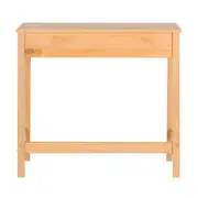 MESA 1 GAVETA 90 CM X 40 CM HALQ - AMÊNDOA - Foto 4