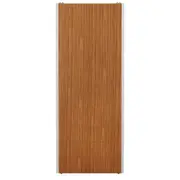 PORTA DE CORRER CENTRAL PARA GUARDA-ROUPA FRIZ - FREIJÓ/ALUMÍNIO - Foto 1