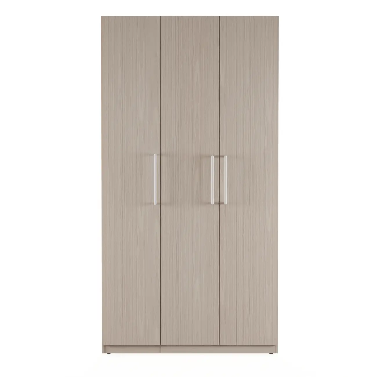 GUARDA-ROUPA 3 PORTAS 2 GAVETAS LIVE - NATURAL WASHED - Foto 1