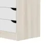 CÔMODA 4 GAVETAS 65 CM X 39 CM WINK - NATURAL WASHED/BRANCO - Foto 10