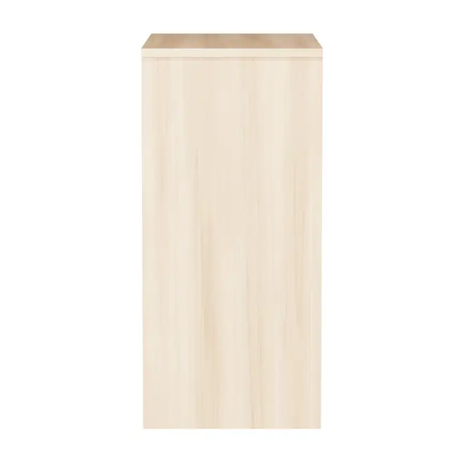 CÔMODA 4 GAVETAS 65 CM X 39 CM WINK - NATURAL WASHED/BRANCO - Foto 3