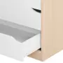 CÔMODA 6 GAVETAS 65 CM X 39 CM WINK - NATURAL WASHED/BRANCO - Foto 5
