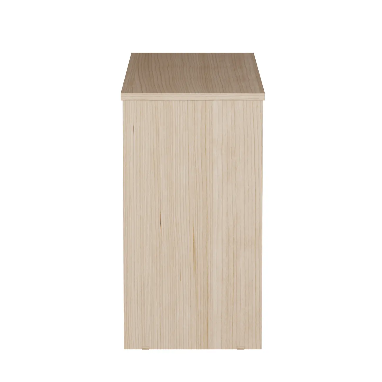 ESCRIVANINHA 3 GAVETAS 1,10 M X 40 CM WINK - NATURAL WASHED/BRANCO - Foto 10