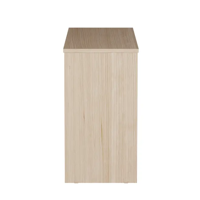 ESCRIVANINHA 3 GAVETAS 1,10 M X 40 CM WINK - NATURAL WASHED/BRANCO - Foto 10