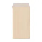 ESCRIVANINHA 3 GAVETAS 1,10 M X 40 CM WINK - NATURAL WASHED/BRANCO - Foto 4