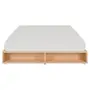 CAMA DE CASAL 1,38 M GLIDE - NATURAL WASHED - Foto 2