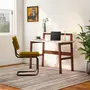 ESCRIVANINHA 1,10 M X 55 CM WORKHOME - NOZES/BRANCO - Foto 3