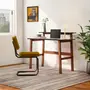 ESCRIVANINHA 1,10 M X 55 CM WORKHOME - NOZES/PRETO - Foto 3