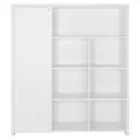 BRANCO - ARMÁRIO PARA ESCRITÓRIO ALTO 1 PORTA BOSS