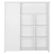 ARMÁRIO PARA ESCRITÓRIO ALTO 1 PORTA BOSS - BRANCO - Foto 1