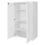 ARMÁRIO ALTO 2 PORTAS BOSS - BRANCO - Foto 4