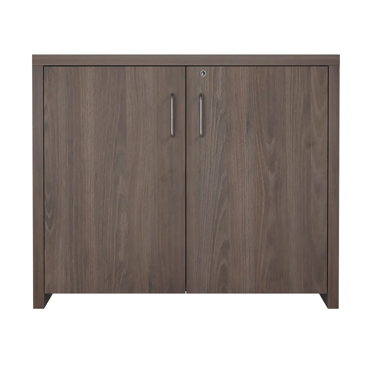 ARMÁRIO PARA ESCRITÓRIO BAIXO 2 PORTAS BOSS - GRAY BORNEO - Foto 1