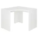 BRANCO - MESA DE CANTO 1,01 M X 1,01 M BOSS