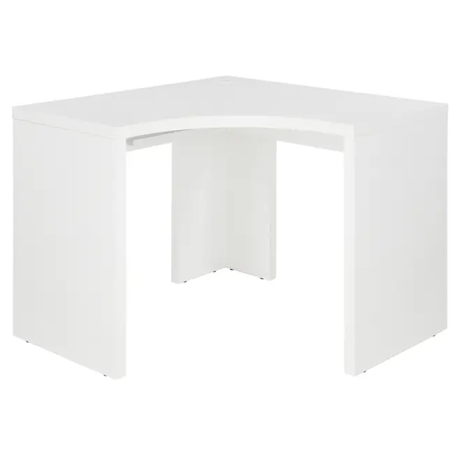 MESA DE CANTO 1,01 M X 1,01 M BOSS - BRANCO - Foto 1