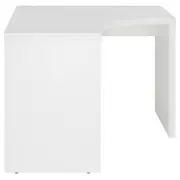 MESA DE CANTO 1,01 M X 1,01 M BOSS - BRANCO - Foto 2