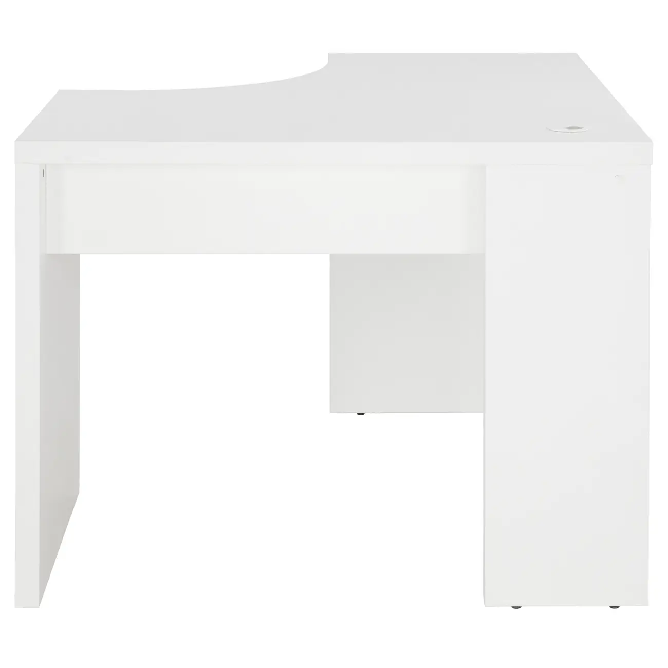 MESA DE CANTO 1,01 M X 1,01 M BOSS - BRANCO - Foto 3