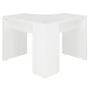 MESA DE CANTO 1,01 M X 1,01 M BOSS - BRANCO - Foto 4