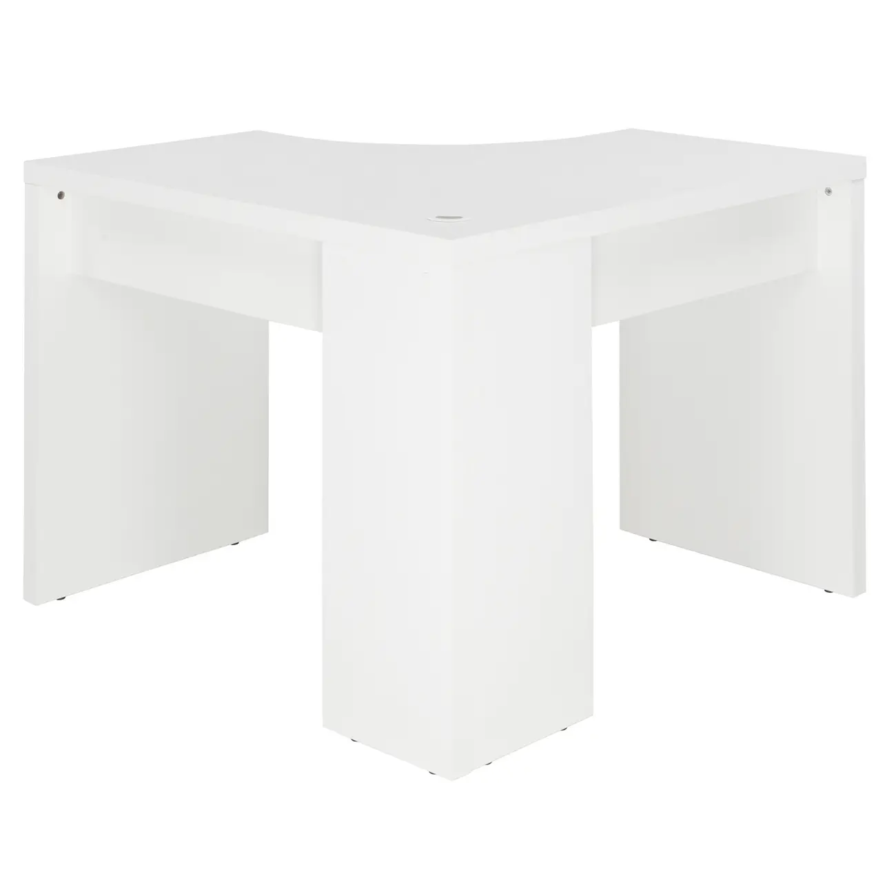 MESA DE CANTO 1,01 M X 1,01 M BOSS - BRANCO - Foto 4