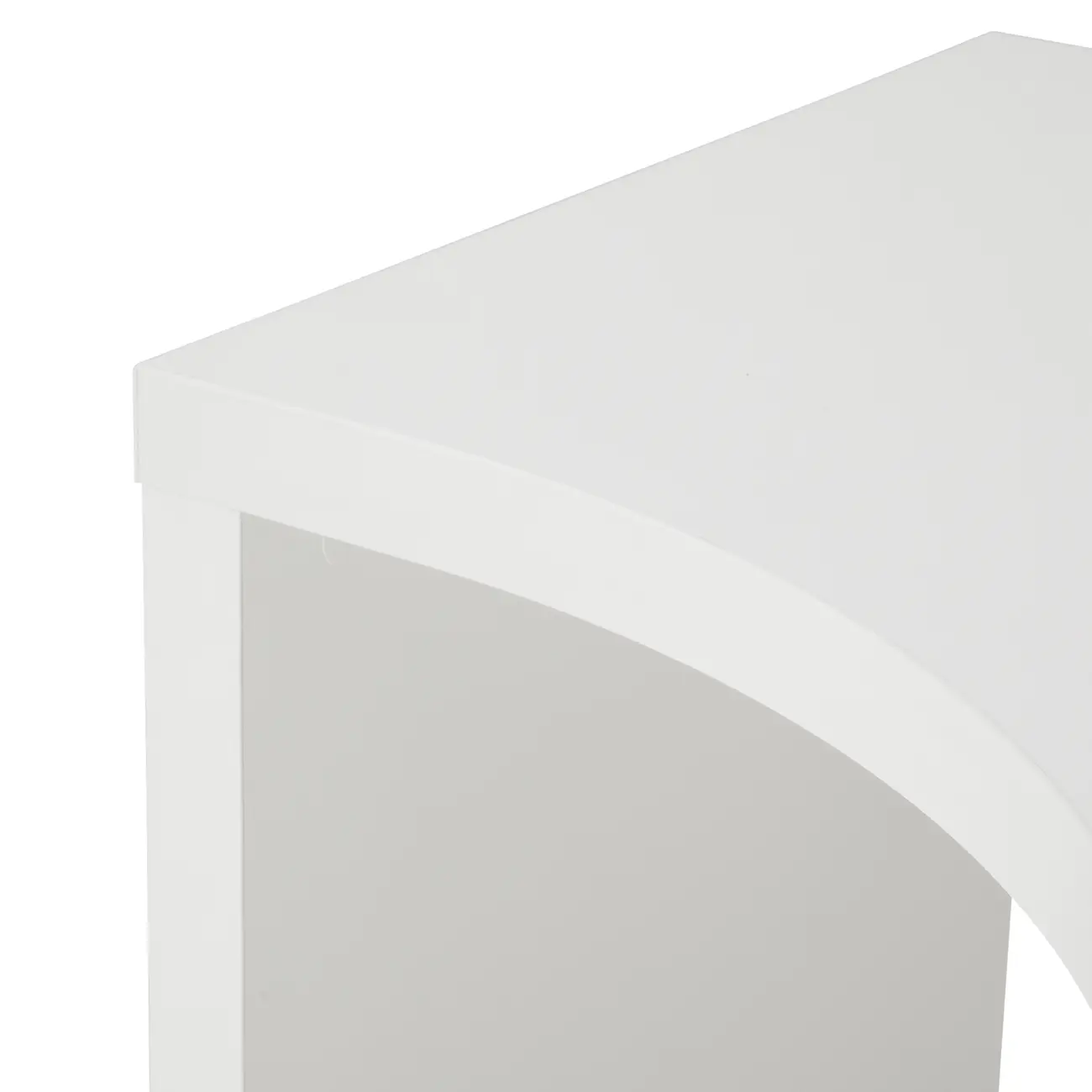 MESA DE CANTO 1,01 M X 1,01 M BOSS - BRANCO - Foto 5