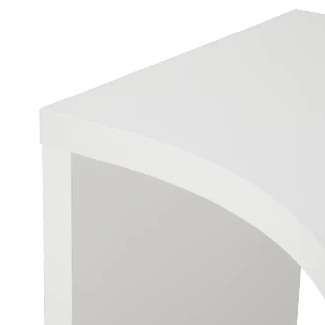 MESA DE CANTO 1,01 M X 1,01 M BOSS - BRANCO - Foto 5