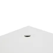 MESA DE CANTO 1,01 M X 1,01 M BOSS - BRANCO - Foto 6
