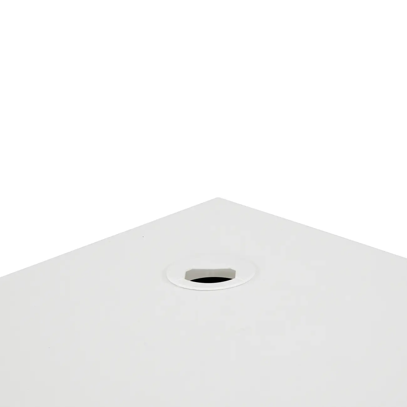 MESA DE CANTO 1,01 M X 1,01 M BOSS - BRANCO - Foto 6