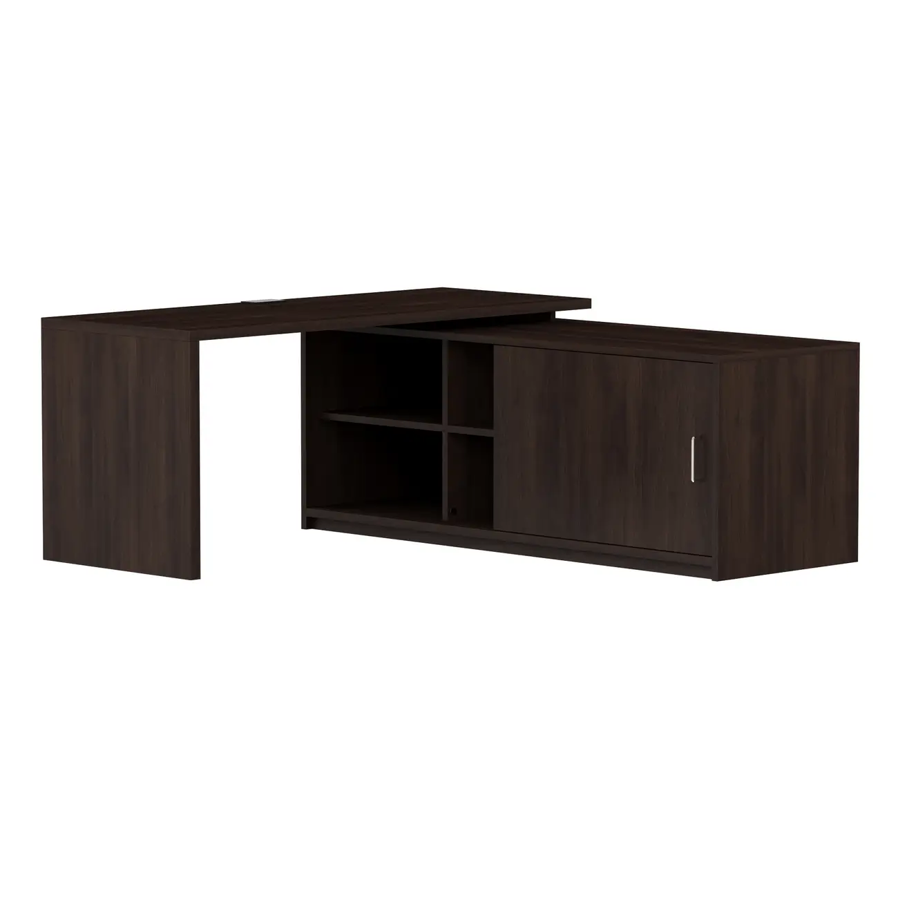 MESA COM BALCÃO 1 PORTA DE CORRER 1,80 M X 1,87 M BOSS - GRAY BORNEO - Foto 1