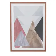 QUADRO 51 CM X 71 CM ANGOLARE II - COBRE/MULTICOR - Foto 1