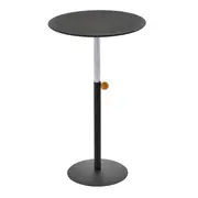 MESA LATERAL REDONDA 42 CM DART REG - PRETO - Foto 2