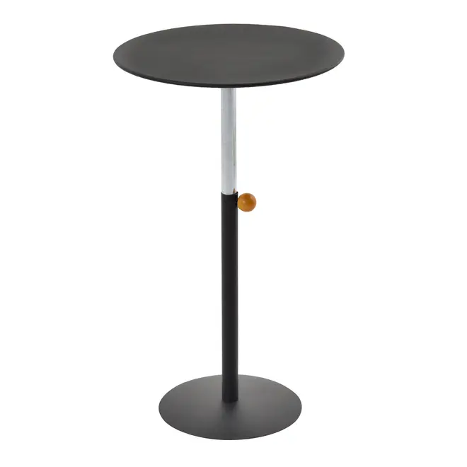 MESA LATERAL REDONDA 42 CM DART REG - PRETO - Foto 2