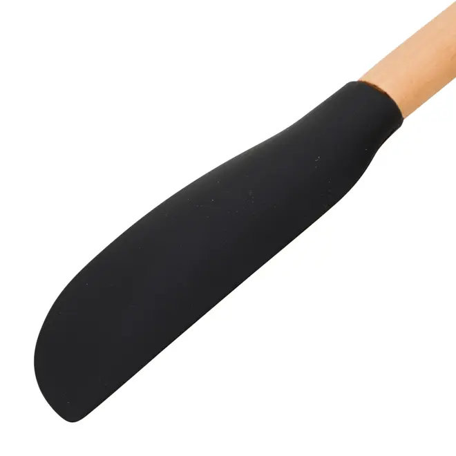 ESPÁTULA PARA BOLO 30 CM FAGUS - PRETO/FAIA - Foto 3