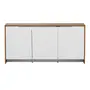 FREIJÓ/BRANCO - BUFFET 3 PORTAS/1 GAVETA 1,60 M X 46 CM INDOOR