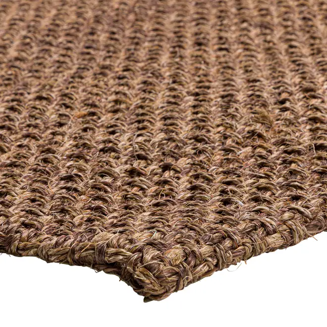TAPETE 1,50 M X 2 M TRIPOLI - CASTANHO/NATURAL - Foto 4
