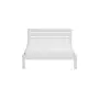 CAMA DE CASAL 1,38 M VILA - BRANCO/BRANCO - Foto 2