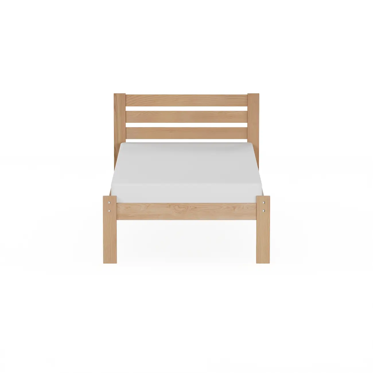 CAMA DE SOLTEIRO 88 CM VILA - AMÊNDOA/AMÊNDOA - Foto 2