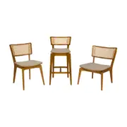 BANQUETA COM PALHINHA ARES - TAUARI/NATURAL - Foto 10