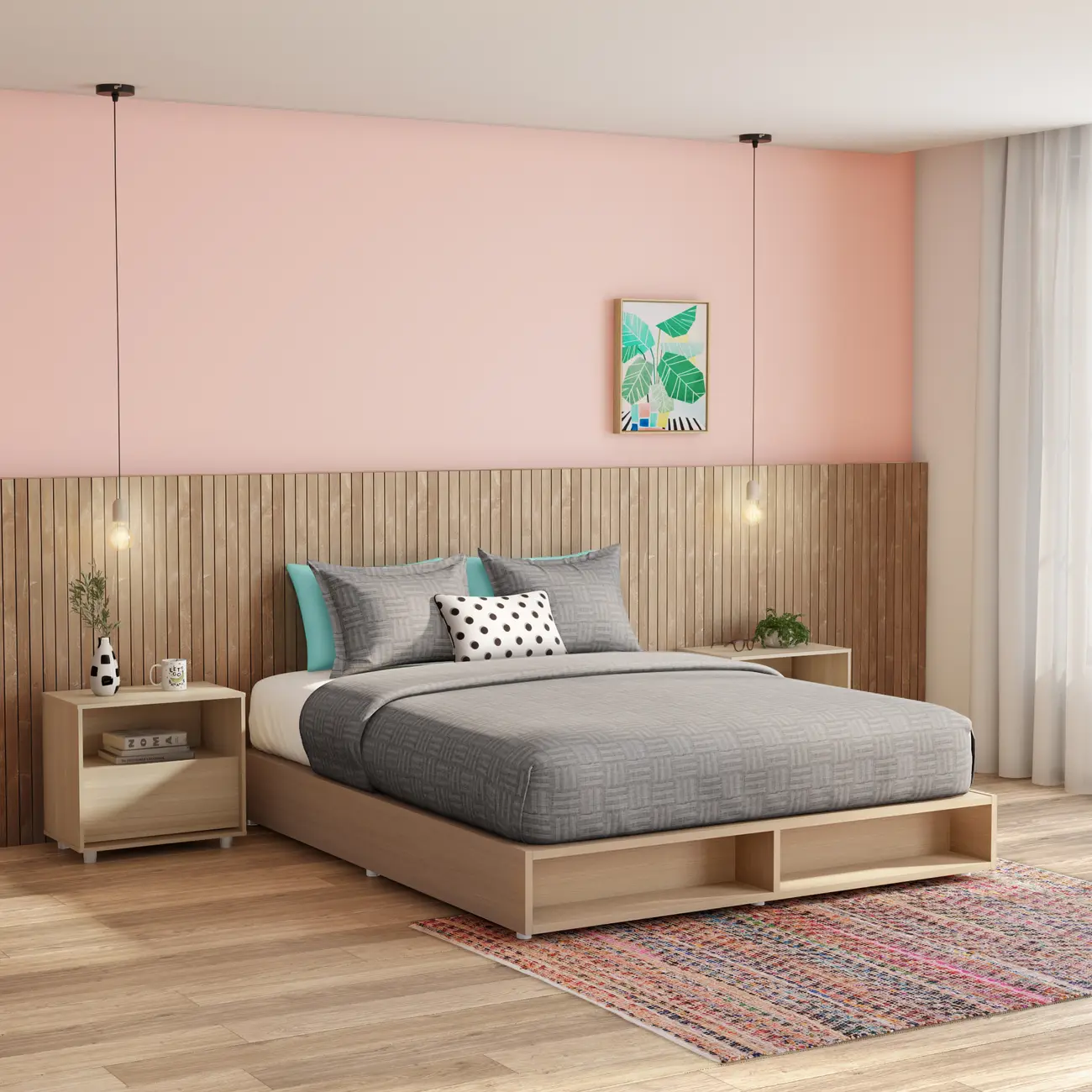 CAMA QUEEN 1,58 M GLIDE - NATURAL WASHED - Foto 8