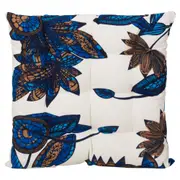 FUTON ALMOFADA 40 CM MAR E TERRA - AZUL/MARROM - Foto 1