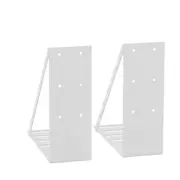 KIT COM 2 SUPORTES FRAME PARA CABECEIRA STAY - BRANCO - Foto 1