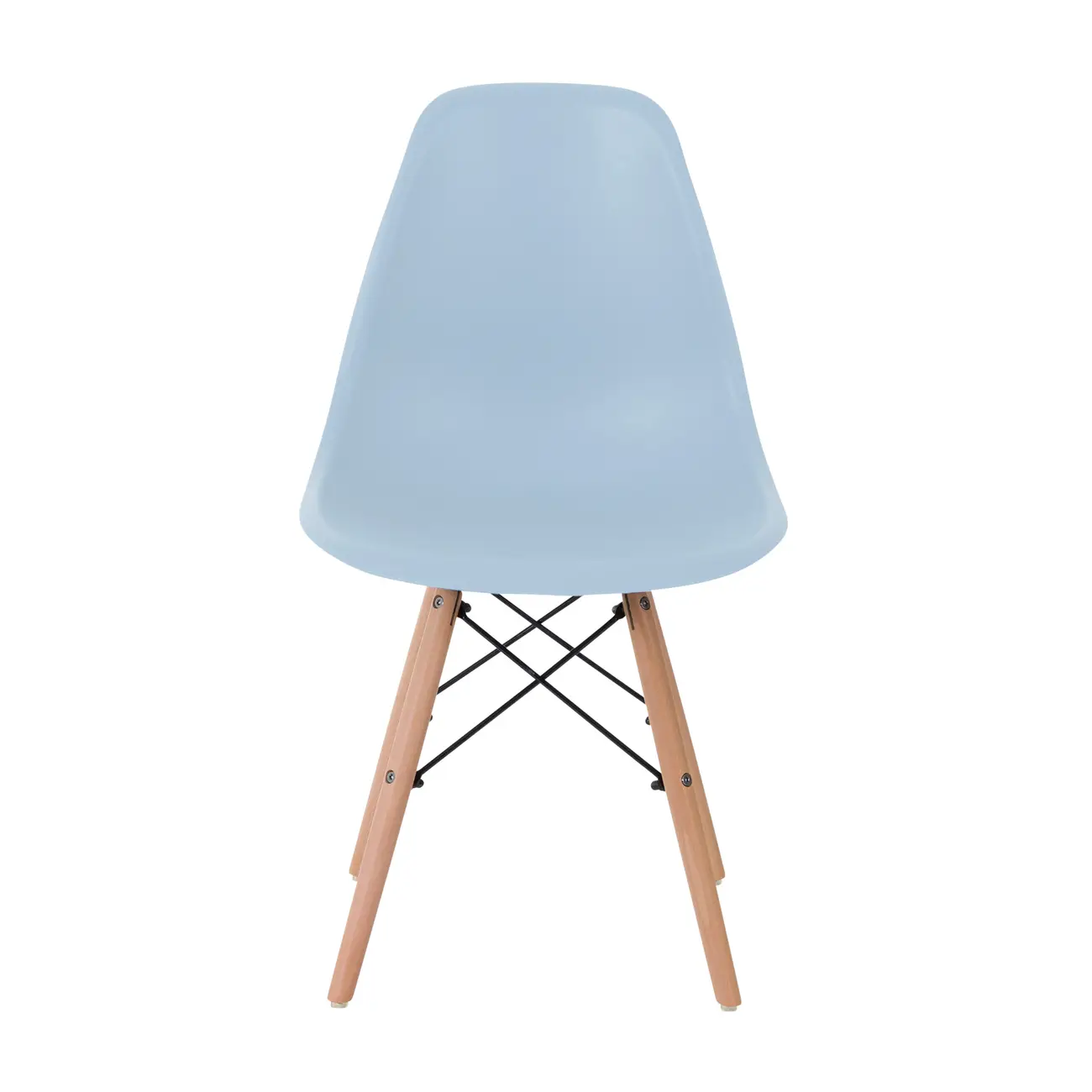 CONJUNTO COM 2 CADEIRAS EASY WOOD - FAIA/AZUL CLARO - Foto 3