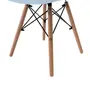 CONJUNTO COM 2 CADEIRAS EASY WOOD - FAIA/AZUL CLARO - Foto 7