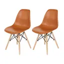 CONJUNTO COM 2 CADEIRAS EASY WOOD
