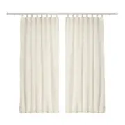 CORTINA 2 PEÇAS 1,30 M X 2,30 M TÊNUE - BEGE - Foto 1