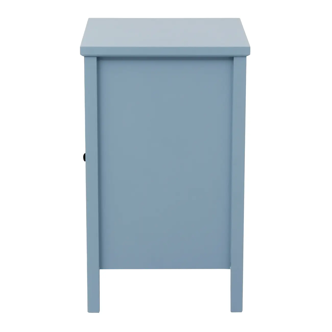 MESA DE CABECEIRA 1 GAVETA/1 PORTA BOUQUET XODÓ - BLEU CENDRÉ/MULTICOR - Foto 5