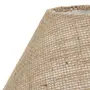 CÚPULA A LUZ 13 CM X 9 CM 26 CM - JUTA RÚSTICA - Foto 4