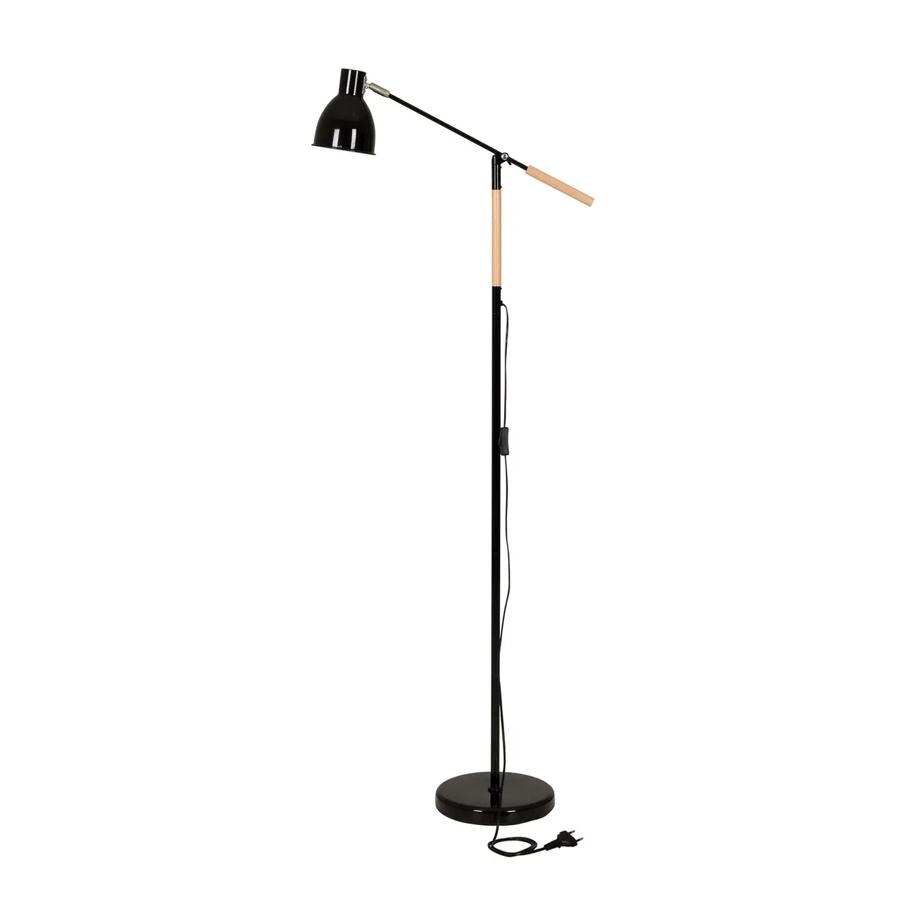 LUMINÁRIA DE CHÃO STEM - PRETO/MANGO - Foto 3