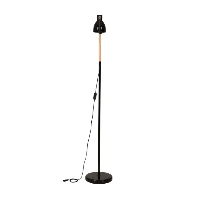 LUMINÁRIA DE CHÃO STEM - PRETO/MANGO - Foto 5